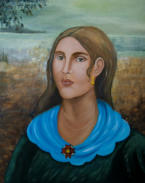 Anita Garibaldi - olio su tela - 40x50